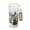 Cup lid black, variant on 500ml Double-Wall Vacuum Insulated Tumblers Stainless Steel Coffee Tumbler with Ceramic Coating Cozy Winter Town with Snow