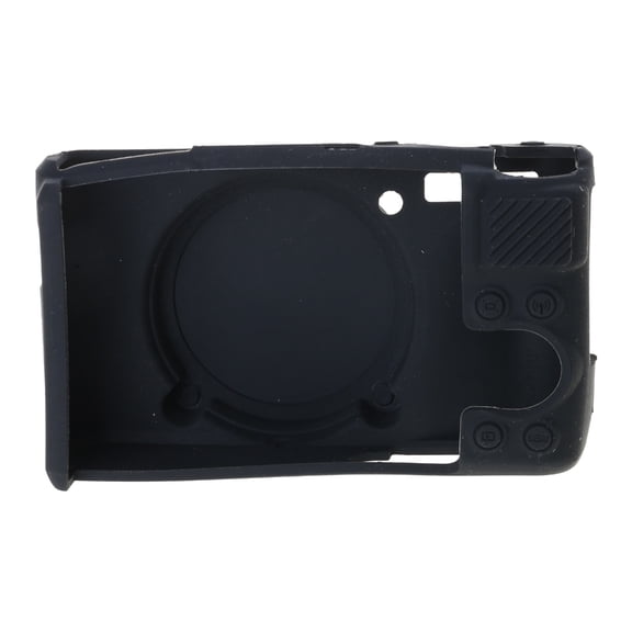 Protective Silicone Case for SX740/730 Camera Soft Rubber Body Cover with Removable Lens Caps