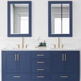 thumbnail image 6 of Jaen 73"W x 22"D Composite Stone Vanity Top in Grain White with Ceramic Sink, 6 of 10