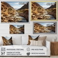 thumbnail image 4 of Designart "Oasis in the Desert I" Landscapes Floater Framed Wall Decor, 4 of 7