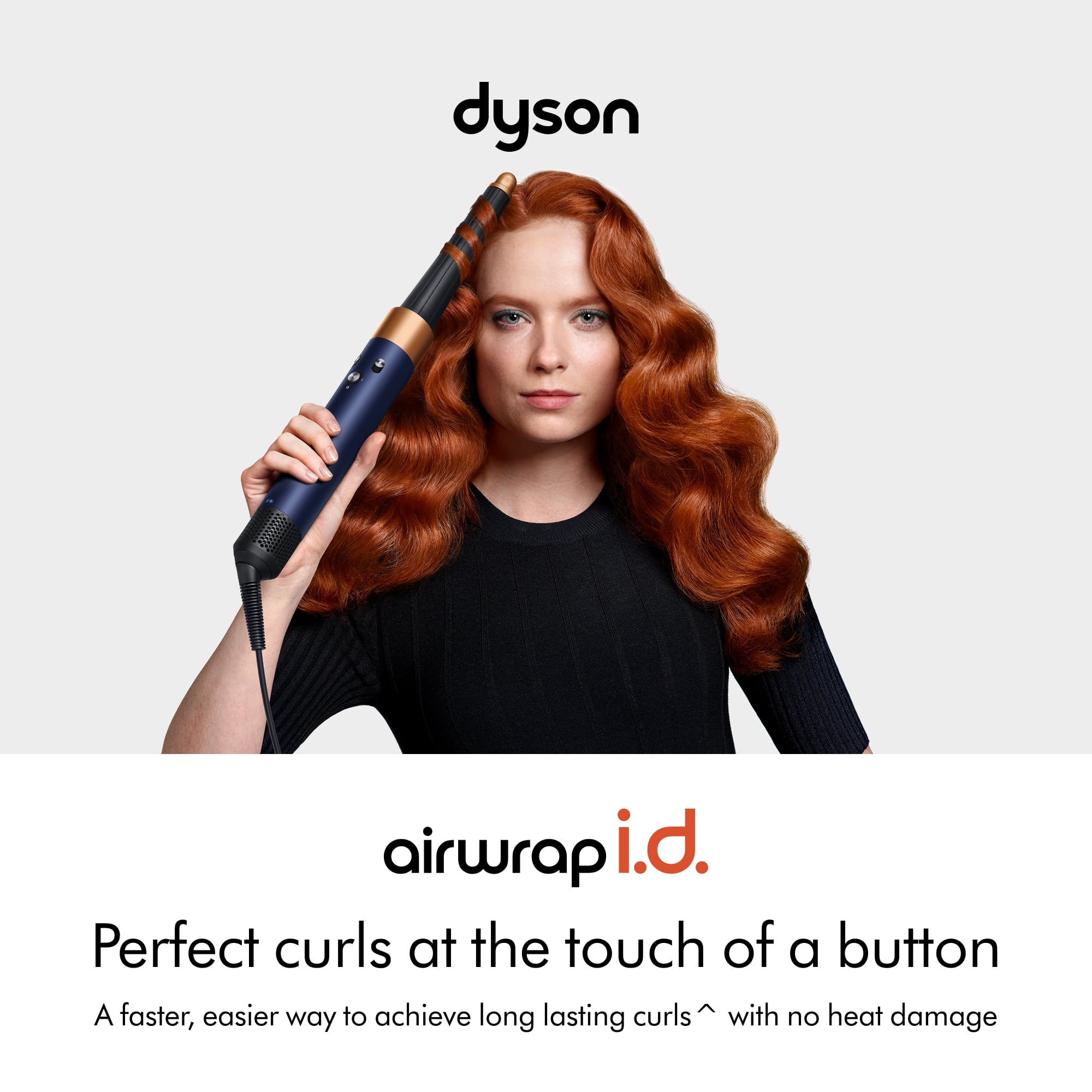Restored Premium Dyson Airwrap i.d.™ multi-styler Straight+Wavy | Prussian Blue/Rich Copper (Refurbished)