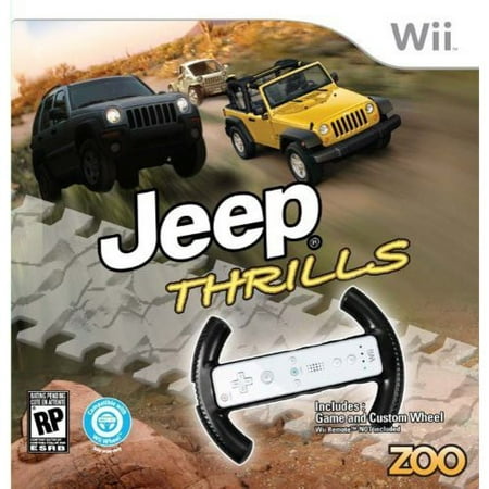 wii thrills jeep wheel
