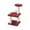 Red, variant on Gumesh Space-Saving Cat Tree with Sisal Scratching Posts - Multi-Level Modern Climbing Frame for Indoor Cats, Hanging Toys & Perches, Compact Design for Apartments Household Tool Kit