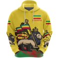 thumbnail image 3 of Sudadera con capucha con estampado 3D de la bandera de Etiopía y el emblema del león para hombre, ropa informal de calle, sudaderas con capucha de manga larga, 3 of 5