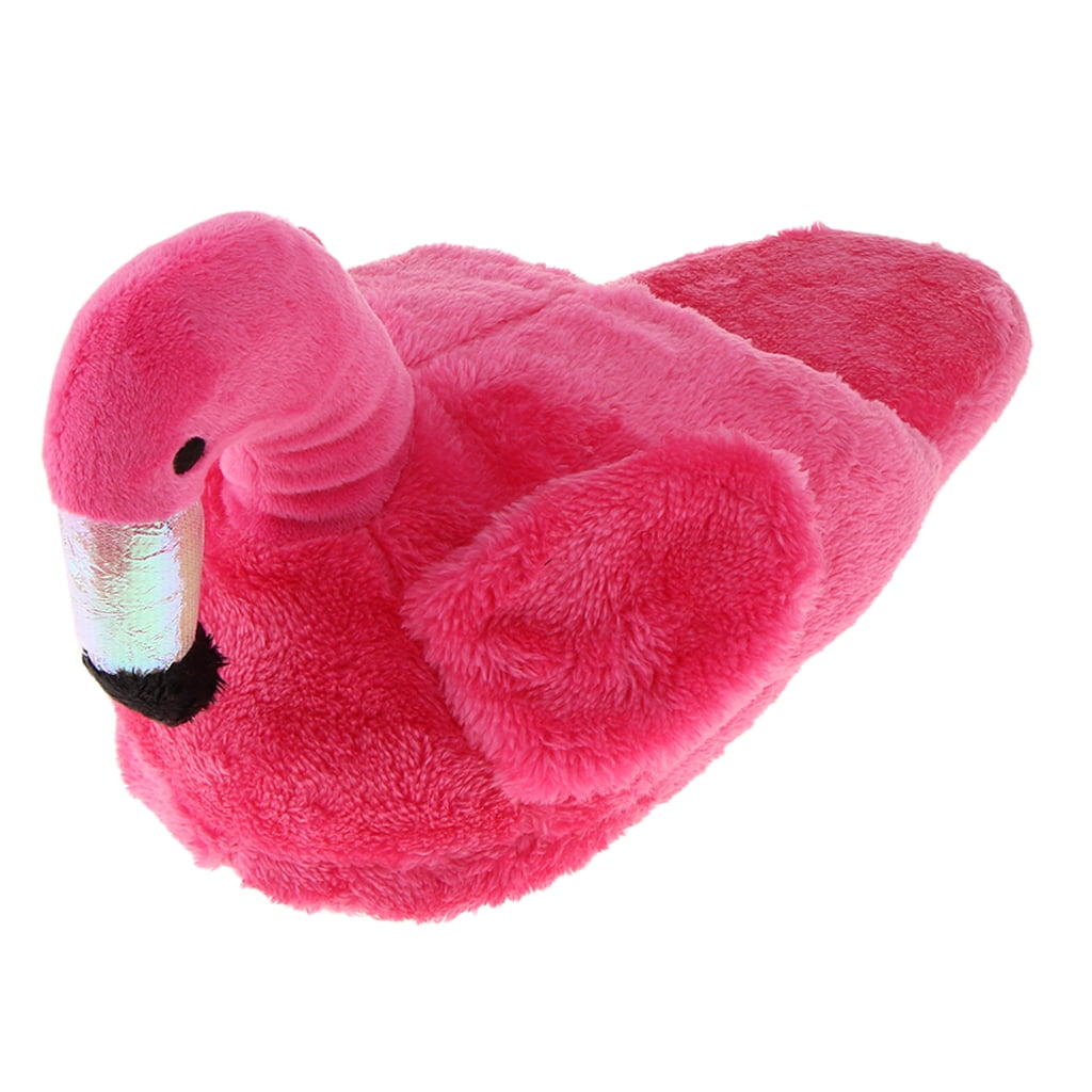 Las Mujeres de Las Señoras de Navidad 3D Flamingo Plush Animal