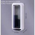 thumbnail image 2 of NETSENG Kitchen Utensil Holder with Lid,Chopstick Storage,Flatware Organizer,Ventilation Holes ,Black Grey, 2 of 6