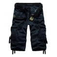 thumbnail image 1 of Bermuda Short Hombre Casual Playa Suelto Cargo Bolsas 2024, 1 of 4
