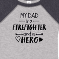 thumbnail image 4 of Inktastic My Dad is a Firefighter and a Hero Boys or Girls Baby Bodysuit, 4 of 5