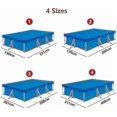 thumbnail image 2 of Rectangular Pool Cover, Frame Swimming Pool Cover, Above Ground Rainproof Dust Cover Inflatable Family Pool Paddling Pools And Outdoor Garden, 2 of 5