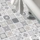 thumbnail image 4 of Papel de pared del engomada protectora de de impermeable y a prueba de suciedad Colco Pegatinas de pared de mosaico, 4 of 7
