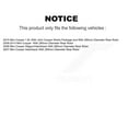 thumbnail image 2 of Transit Auto Rear Coated Disc Brake Rotors and Semi-Metallic Pads Kit for Car Mini Cooper KGS-102299, 2 of 11