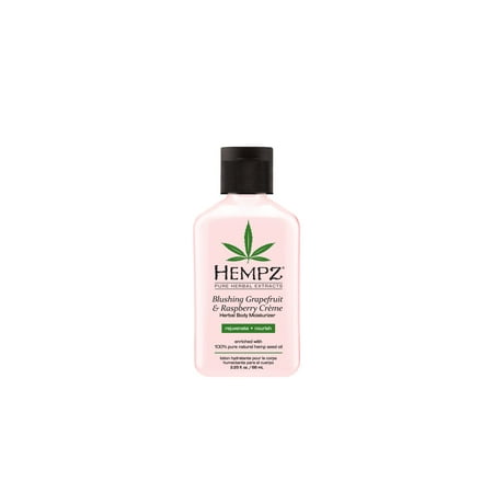 Hempz Blushing Grapefruit & Raspberry Crème Herbal Body Moisturizer - 2.25 oz