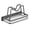 GY, variant on Lid Holder Removable Tray Steel Material Double U Shape Spoon Rest Multifunctional Space Saving Kitchen Lid Organizer