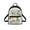 Bird and Flower, variant on Gold Koi in Galaxy Small Backpack with Zipper Closure Front Pocket Mini Daypack for Travel, Polyester Travel Rucksack for Outdoor