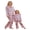 Pink-Ghost Pumpkin, variant on RUINIXCW Mommy and Me Halloween Pajamas Set Mom and Daughter Matching Pajamas Ghost Pumpkin Long Sleeve Shirt Pants Silk Stain Sleepwear PJS Women Girl
