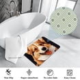 thumbnail image 3 of Corgi Dog Kitchen Rug Outdoor Carpet Door Mat Polyester Non-Slip Machine Washable, 3 of 6