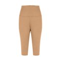 thumbnail image 7 of Vmvidoty Women Legging 3/4 Yoga Pants High Waisted Soft for Workout Gym Casual Sport Jegging Khaki L, 7 of 7