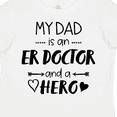 thumbnail image 4 of Inktastic My Dad is an ER Doctor and a Hero Boys or Girls Toddler T-Shirt, 4 of 5