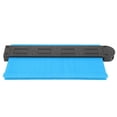 thumbnail image 3 of Gauge Contour Ruler Irregular Shape Frame Copy Profile Template Measuring Tool 10inchBlue, 3 of 9