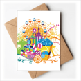 thumbnail image 1 of Ferris Wheel Castle Amusement Park Greeting Cards You are Invited Invitations, 1 of 3