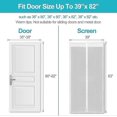 thumbnail image 3 of Magnetic Screen Door With Heavy Duty Mesh-let Fresh Air In. Close Auto C, 3 of 4
