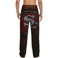 thumbnail image 3 of SF_49erss Mens Lovers Pajama Pants Comfy Lounge Print Lounge Pants Drawstring Sleep Bottoms with Pockets M, 3 of 5