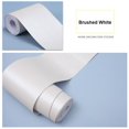 thumbnail image 6 of 10M/Roll Brushed  Self-adhesive Waterproof Windowsill Waist Line Wallpaper Waveguide Line Wall Border Sticker Skirting Line BLACK 5CM X 10M, 6 of 8