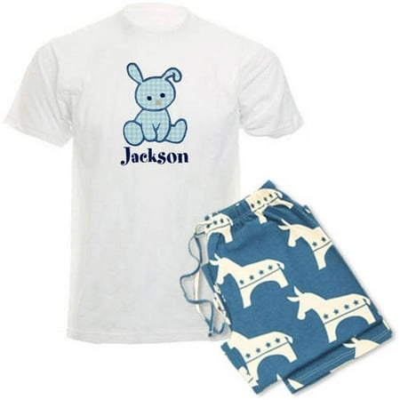 Cafepress Personalized Easter Blue Bunny