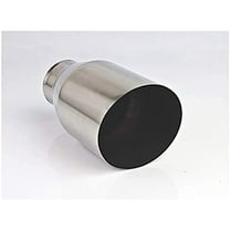 DIFFERENT TRENDS Dt-45014 4.50In Slanted Ss Exhaust Tip 2.50In Id / 4.50In Od