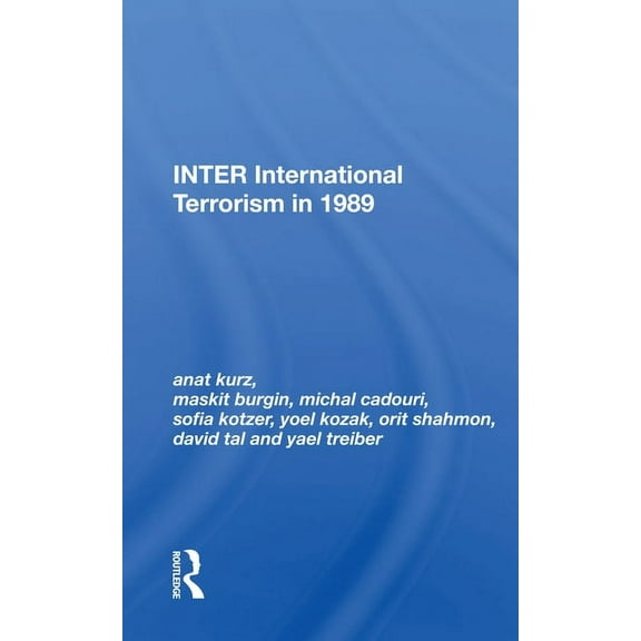 Inter: International Terrorism In 1989, (Paperback)