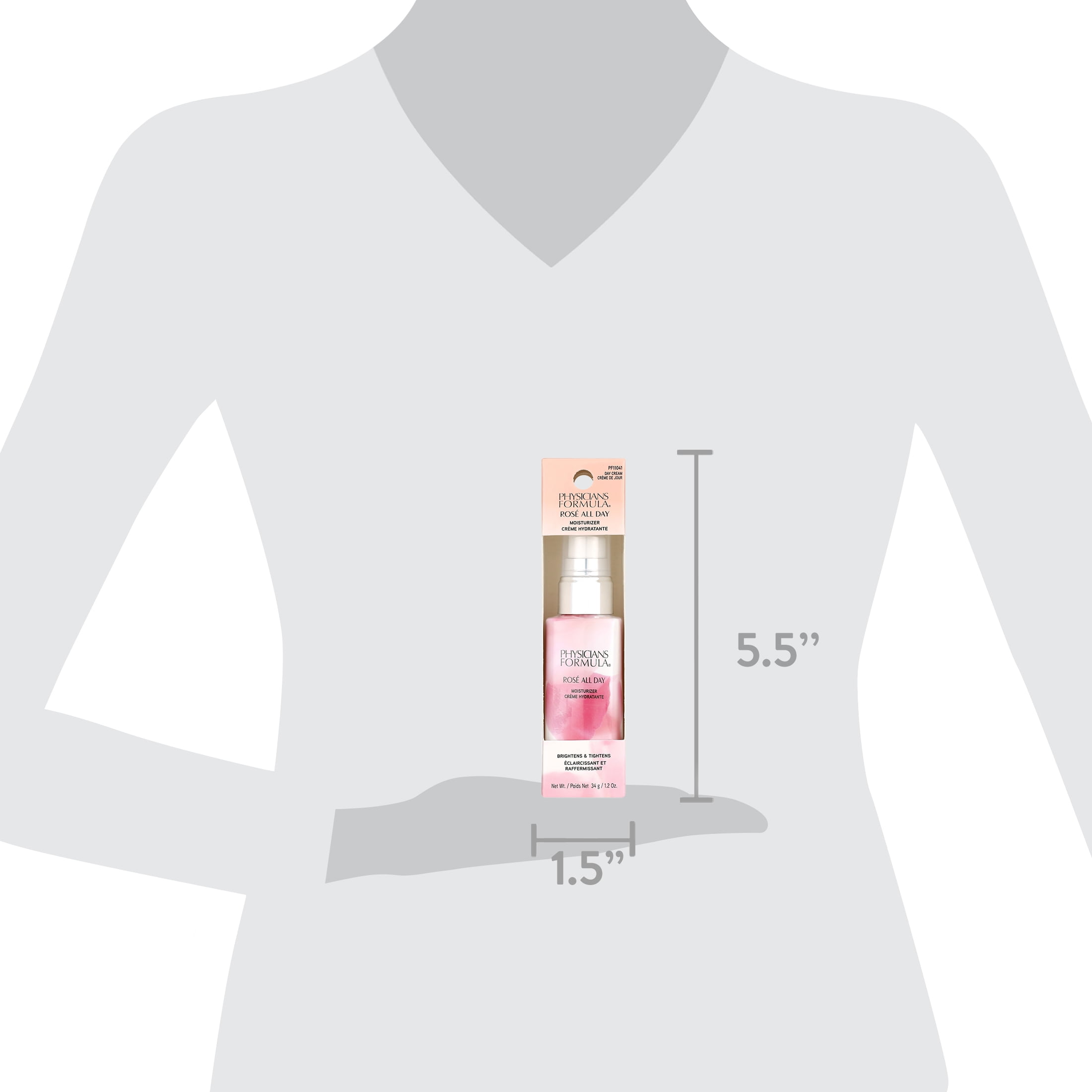 Physicians Formula Rosé All Day Moisturizer SPF 30, Day Cream