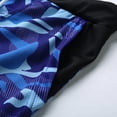 thumbnail image 3 of XIAONU Print Shorts for Men Drawstring Waist Side Pockets Sport Bottoms, 3 of 6