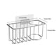 thumbnail image 3 of Juego organizador de acero inoxidable: soporte para esponjas, escurridor de platos y toallero de cocina, 3 of 6