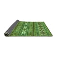 thumbnail image 2 of Ahgly Company Indoor Rectangle Abstract Green Modern Area Rugs, 4' x 6', 2 of 4