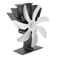 thumbnail image 4 of <p>Fireplace Fans, 7 Blade Noiseless Heat Powered Stove Fan  For Living Room</p>, 4 of 7