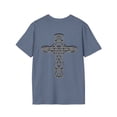 thumbnail image 2 of Christian T Shirt Jesus Saves Celtic Cross 100% Cotton Unisex fit., 2 of 4