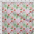 thumbnail image 4 of oneOone Viscose Jersey Green Fabric Beach Sewing Craft Projects Fabric Prints By Yard 60 Inch Wide, 4 of 4