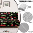 thumbnail image 6 of SCRAWLGOD Cherry Floral Print Couch Slipcover Stretch 1 Piece Sofa Protector Couch Cover Washable Anti Scratch Sofa Cover Without Armrest for Pets, 6 of 9