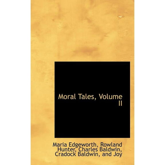 Moral Tales, Volume II (Hardcover)