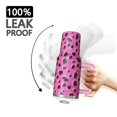 thumbnail image 3 of Leopard Print 40oz Tumbler– Stainless Steel Insulated Tumbler with Handle and Straw, Large Capacity Travel Cup for Hot & Cold Drinks, 3 of 6