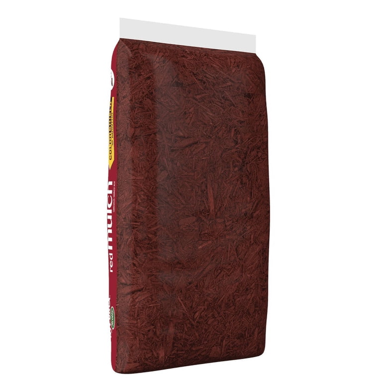 Hyponex by Scotts Red Mulch, 2 cu. ft., Provides Year-Long Color