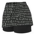 thumbnail image 5 of Girls' Skort Sports Tennis Skirt Solid Color Loose High Waist A-line Skirt for Girls 2-12Y, 5 of 5