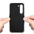 thumbnail image 4 of For Samsung Galaxy S23 5G Denior Oil Wax Leather Electroplating Phone Case, 4 of 5