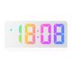 thumbnail image 4 of Reloj de mesa con Snooze Digital LED Escritorio moderno Relojes de pared Acrílico para dormitorio Hugtrwg Para estrenar, 4 of 6