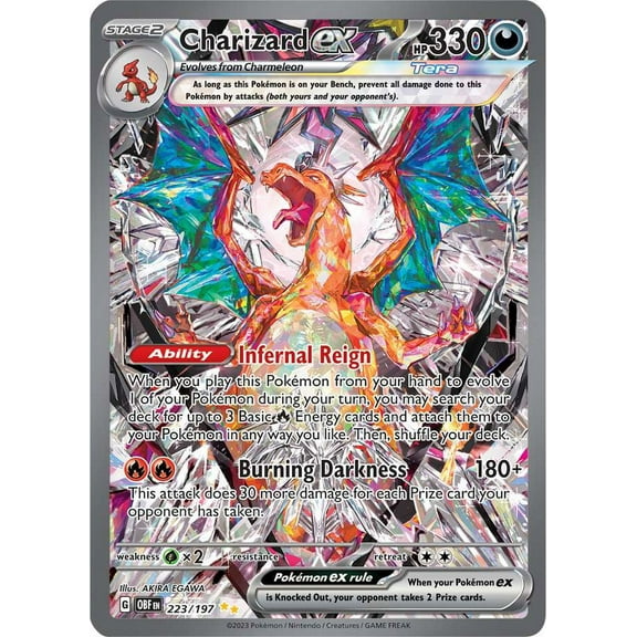 Pokemon Obsidian Flames Charizard ex #223 [Special Illustration Rare]