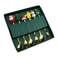 thumbnail image 3 of Juego De Cubiertos perfecl tenedor Cuchara navideña 6 piezas Estilo C, 3 of 8