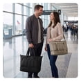thumbnail image 4 of BAGSMART Weekender Overnight Bag for Women Tote Bag, 39L Large Travel Duffle Bag Carry On Gym Bag with Luggage Sleeve and Shoe Compartment, Ladies Shoulder Handbags Top Handle Purses, 4 of 7