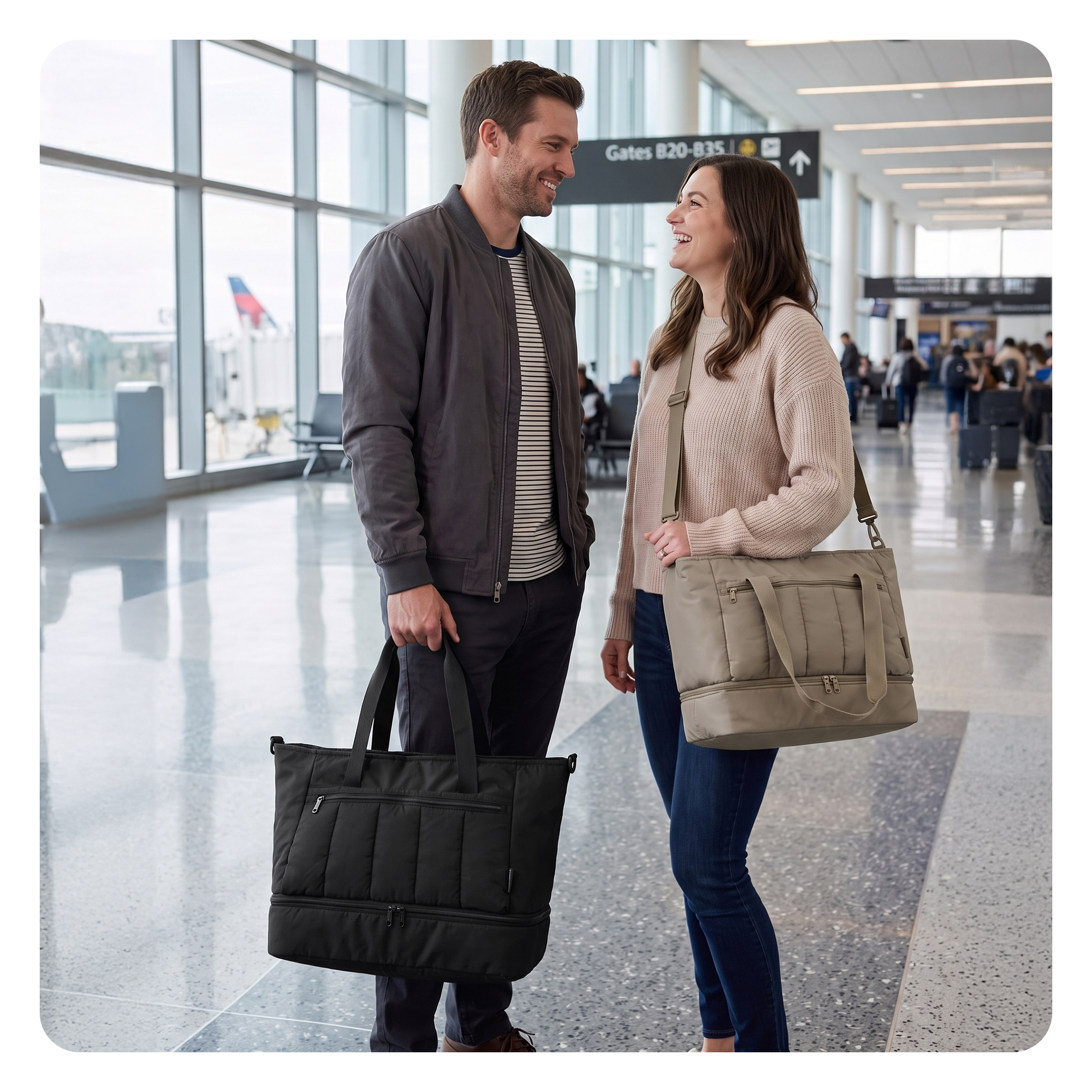Bagsmart Weekender Overnight Bag Women photo 4