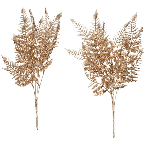 Gymnture christmas Christmas Golden Leaves Artificial Foliage Xmas Decor (70 characters)