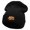 Black, variant on KO Embroidered 12 Inch Long Knitted Beanie - Royal OSFM